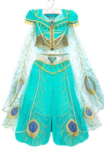 Couture Live Action Jasmine Costume<br>Women's & Girls Sizes