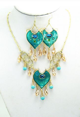 Live Action Jasmine Necklace & Earring Set Preorder