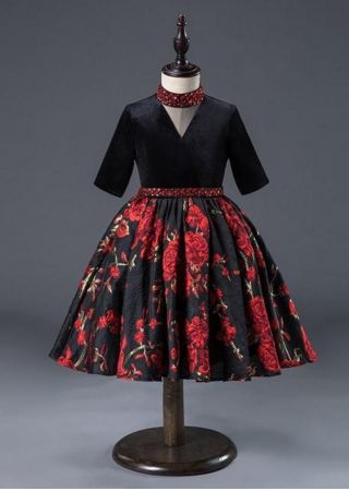 Girls Royal Rose Dress Preorder<br>2 to 14 Years