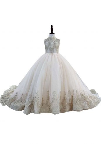 Girls Royal Gala Gown Preorder<br>2 to 14 Years<br>Size 14 In Stock