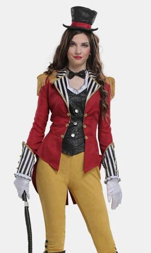 Delux Ring Master Costume Greatest Showman<br>Available Youth and Adult Size