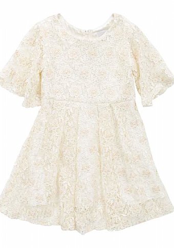 Girls Mamma Mia Boho Lace Dress Preorder<br>2 to 6 Years