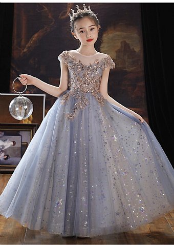 Winters Tale Star Gown Preorder<br>4 to 14 Years<br>Size 14 in Stock