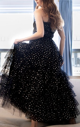 Women's Glitter Star Maxi Dress