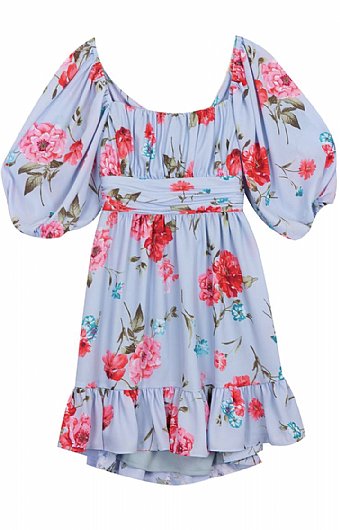 Tween Mamma Mia Puff Sleeve Dress Preorder