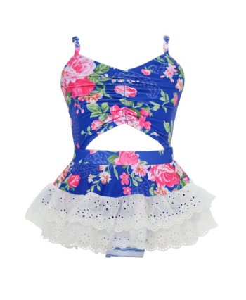 Villa Aristela One Piece Swimsuit<BR>2T to 12 Years