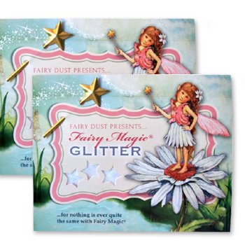 Fairy Glitter Party Favor<br>Comes with Glitter and Wand!<BR>Now in Stock
