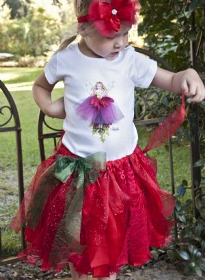 Interactive Fairy Shirt - Holly Fairy<BR>2 Years ONLY